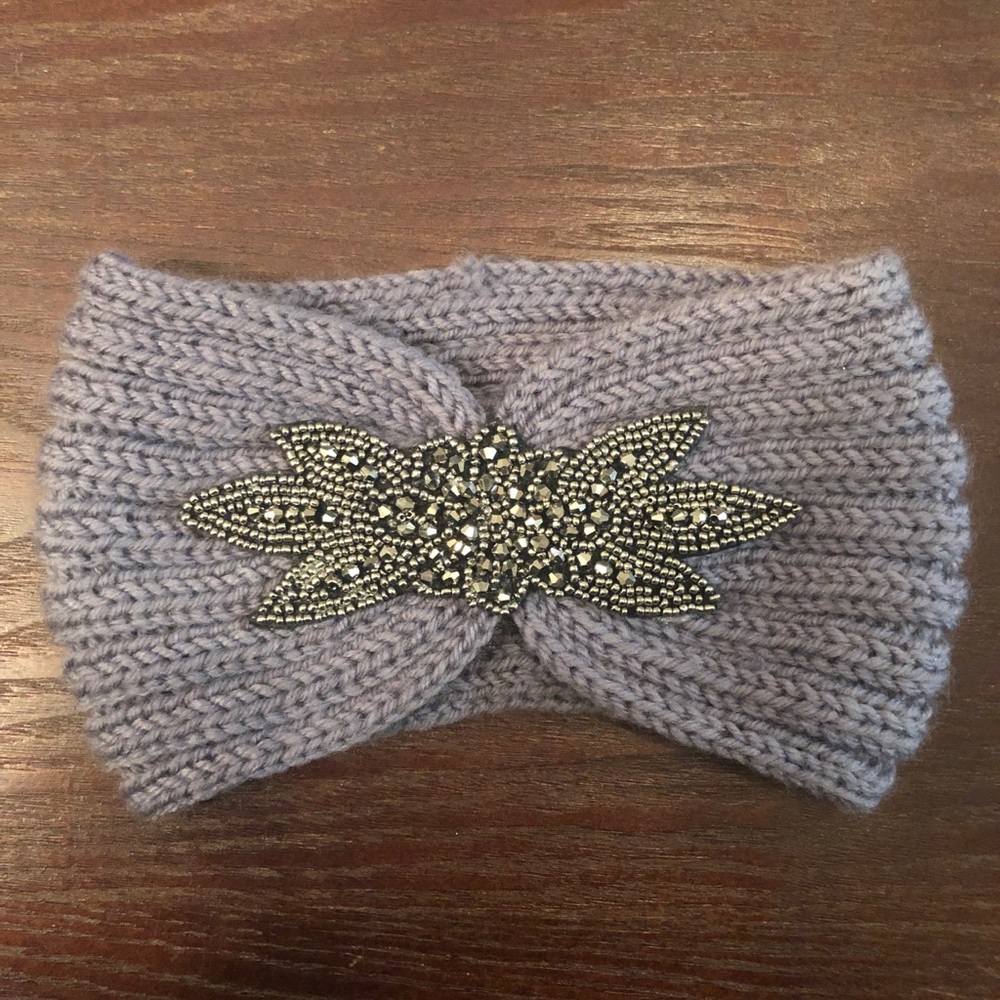 Gray Ear Warmer